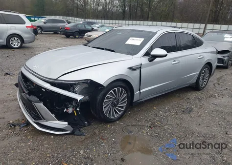 2024 Hyundai Sonata Hybrid Sel из США, поврежденный, VIN KMHL34JJ0RA092636